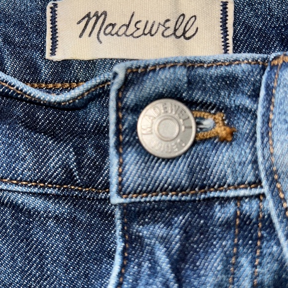 MADEWELL high rise slim boy jean - Picture 3 of 8